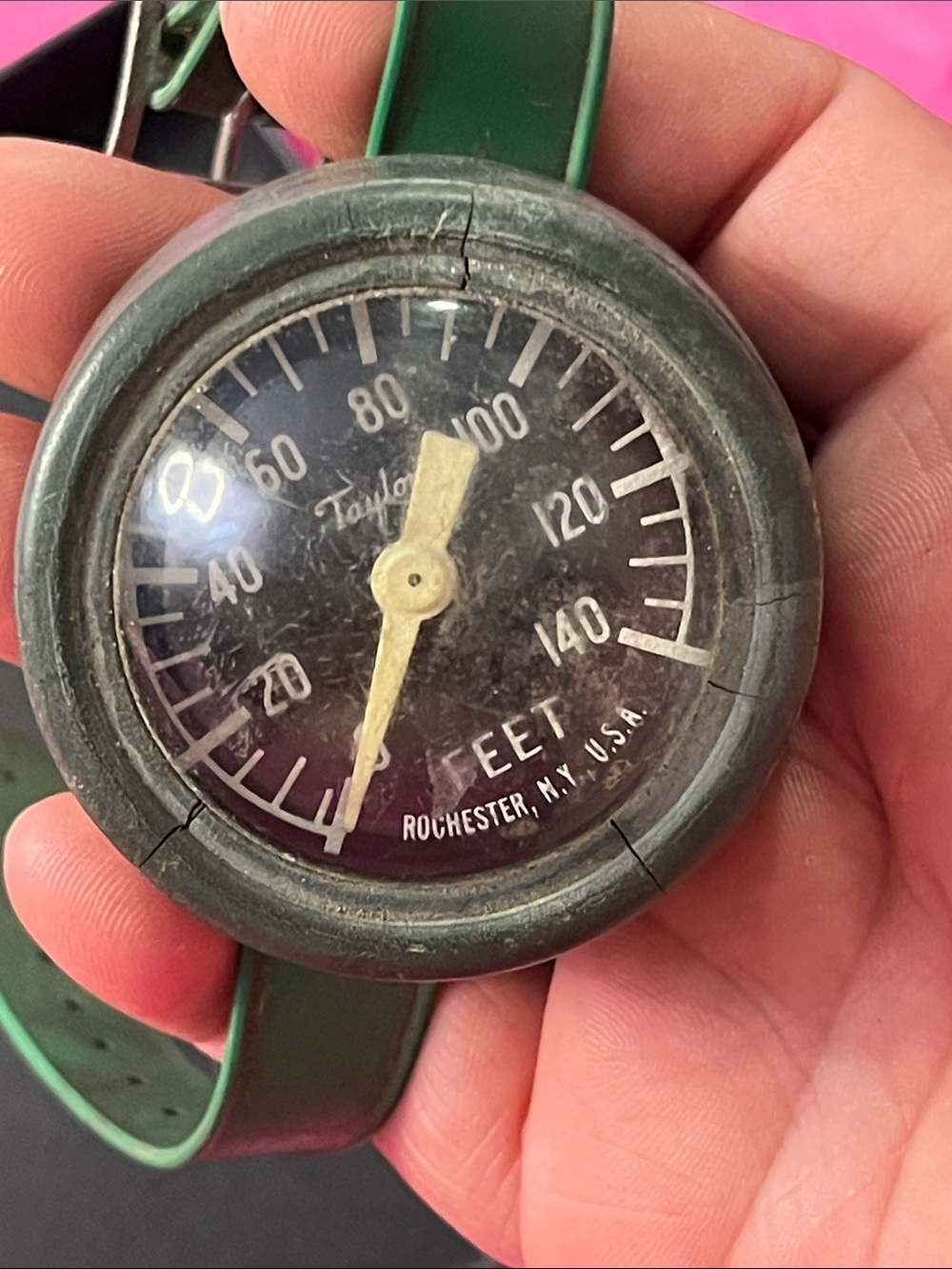 Taylor Green Depth Gauge Diving Compass